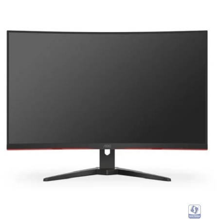 LCD AOC 31.5" C32G2ZE Gaming черный / красный 