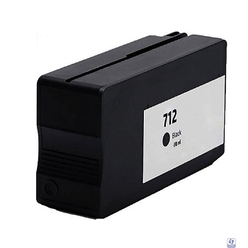 Картридж Hi-Black 712 (3ED71A) HP DesignJet T650/T630/T250/T230/T210/Studio Plotter Printers, Bk