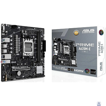 ASUS PRIME A620M-E-CSM (Socket AM5, mATX, 2xDDR5(96GB), VGA/DP/HDMI, 1xPCIe 4.0x16/2xPCIe 4.0x1, 1xLAN, 4xSATA 6Gb/s, 1xM.2, 2xUSB 3.2, 4xUSB 2.0, 1xPS/2)