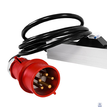 REM Верт блок розеток, мониторинг, измерение, 3 фазы 32А, авт, 24S, 2100 мм, вх IEC 309, шнур 3м (R-MC8-3x32-24S-A-MI-2100-3-3PN)