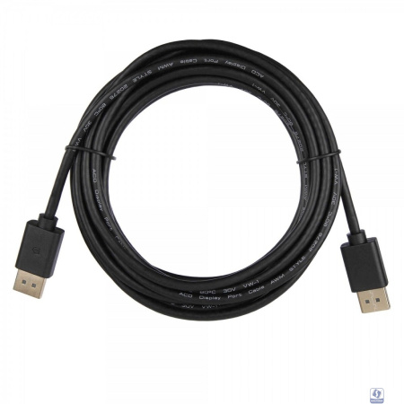 Кабель ACD Кабель ACD-DDPM2-50B |ACD-DDPM2-50B| DisplayPort 1.2,  Golden Plated, 20m/20m, Черный, 5м, (742385)