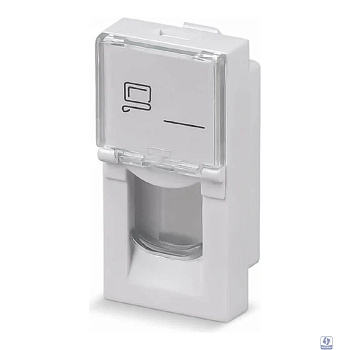 Cabeus FP-L-22,5-1M Вставка 45x22,5 (Mosaic) для 1 модуля формата Keystone Jack