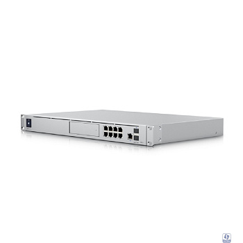 UBIQUITI UDM-SE Маршрутизатор, 1*10G SFP+, 8*GbE RJ45 LAN ports(2) PoE+,(6) PoE, 1*10G SFP+,1*2.5 GbE RJ45 WAN ports, 1*3.5" NVR HDD Слот