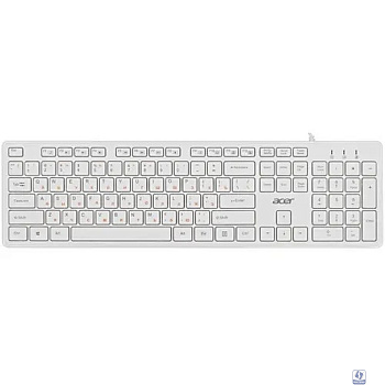 Acer OKW123 [ZL.KBDEE.00D] белый USB