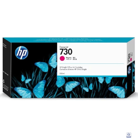 HP 730 P2V69A Картридж HP красный   