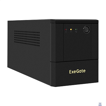 Exegate EX299948RUS ИБП ExeGate SpecialPro UNB-1000.LED.AVR.8C13.USB (1000VA/700W, LED, AVR, 8*C13, USB, батарея 12V 7.2Ah - 2 шт., металлический корпус, Black)
