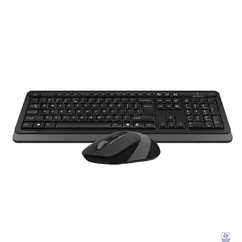 Комплект кл-ра+мышь беспров. A4Tech Fstyler FG1010S black/grey USB (FG1010S GREY)