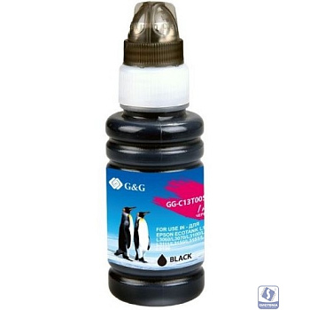 Чернила G&G GG-C13T00S14A черный 70мл для L1110, L3151, L3100, L3101, L3110, L3150