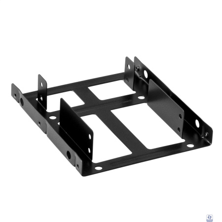 Exegate EX292544RUS Салазки (переходник) ExeGate HD-22T3M металлические для установки 2xHDD/SSD 2.5" в отсек 3.5"