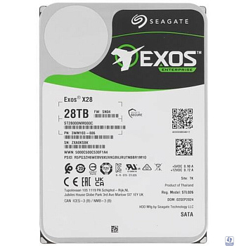 28TB Seagate Exos X28 (ST28000NM000C) 
