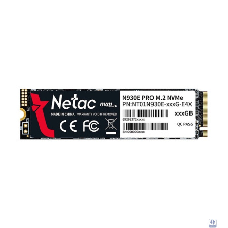 Накопитель SSD Netac PCI-E 3.0 512Gb NT01N930E-512G-E4X N930E Pro M.2 2280