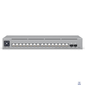 UBIQUITI USW-Pro-Max-16-PoE PoE-коммутатор в стойку, UniFi Switch, 4х 2.5G RJ45, 12х 1G RJ45, 2х 10G SFP+, раздача 180 Вт