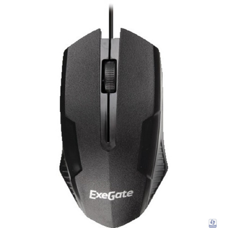 Exegate EX264096RUS Мышь Exegate SH-9025  <black, optical,  3btn/scroll, 1000dpi, USB>, Color box