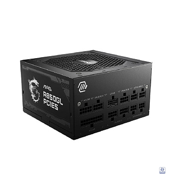 Блок питания MSI MAG A850GL PCIE5 , 850W, 80+ Gold, полностью модульный, ATX 3.0, PCIE5