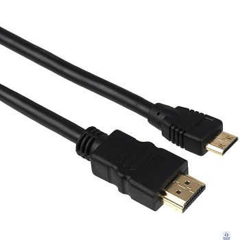 Exegate EX257911RUS Кабель HDMI to miniHDMI (19M -19M) 1.8м Exegate, ver1.4, позолоченные контакты