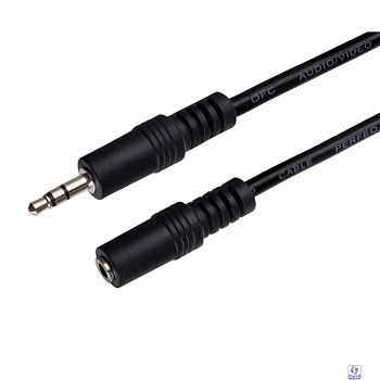 PERFEO Кабель Jack 3.5 мм вилка - Jack 3.5 мм розетка, длина 10 м. (J2204)