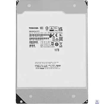 16Tb Toshiba Enterprise Capacity (MG09SCA16TE)  SAS  3.5" Server 7200 12Gbit/s 512Mb 1 year warranty 