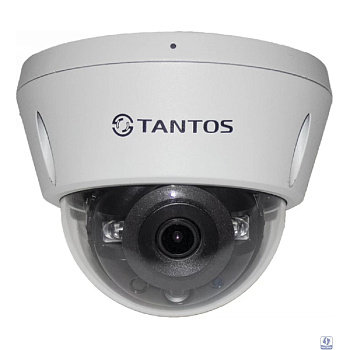 Видеокамера Tantos TSi-Veco45FP Уличная  купольная антивандальная  4-х мегапиксельная IP 