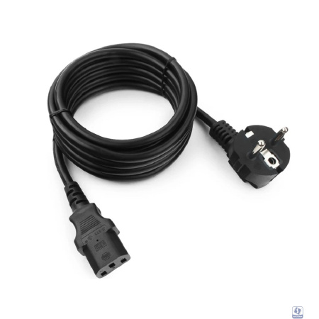 Кабель питания Cablexpert (RU) Schuko-C13, 3x1.5мм2, 10A, с заземлением, медь, 3м, черный, пак (PC-186-1.5-3M)