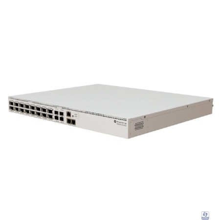 MikroTik CRS520-4XS-16XQ-RM Коммутатор управляемый, 2*RJ45 10Gbit, 4*SFP28 25Gbit, 16QSFP28 100Gbit, 4GB Ram, 4-core CPU, RouterOs L5