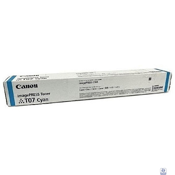 Canon T07 3642C001 || Ресурс: 63700 страниц, цвет: голубой, тип: лазерный, совместим с: Canon imagePress C165, 3642C001