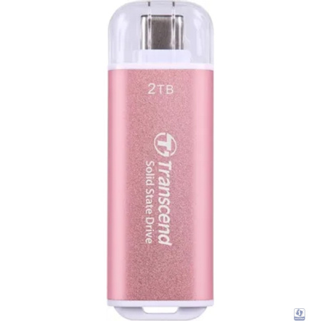 Transcend Portable SSD 2TB ESD300 (TS2TESD300P) USB 3.2/розовый