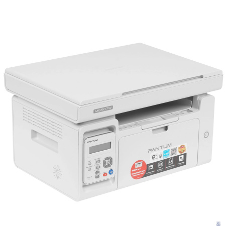 Pantum M6507W МФУ лазерное ЧБ, А4, C/P/S, 22 стр/мин, 1200 x 1200 dpi, 128Мб RAM, лоток 150 стр, USB, Wi-Fi, 1600стр. картридж серый корпус
