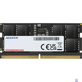 A-data DDR5 32GB 5600MHzAD5S560032G-S RTL PC5-44800 CL46 SO-DIMM 262-pin 1.1В single rank Ret