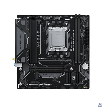 MAXSUN MS-Challenger B850M-K WIFI (Socket AM5, mATX, 2*DDR5 (96Gb), HDMI 1.4, 2*SATA3, 1*M.2, 1*PCIEx16/1*PCIEx1, 2*USB 2.0, 4*USB 3.2, LAN 1*1G, Wi-Fi 6,  RTL)