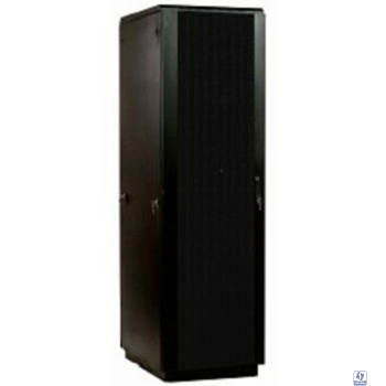 ЦМО Шкаф телекоммуникационный напольный ЭКОНОМ 42U (800 х 800) дверь перфорированная 2 шт., цвет черный (ШТК-Э-42.8.8-44АА-9005)