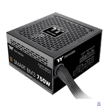 Блок питания Thermaltake Smart BM3 750 /Semi Modular/Non Light/Full Range/Analog/80 Plus Bronze/EU/JP Main CAP/All Flat Cables/Gen 5