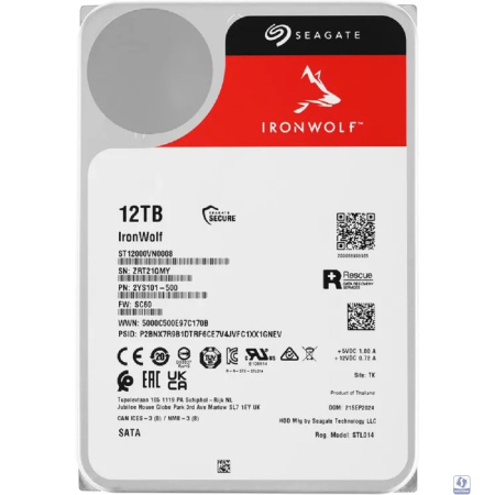 12TB Seagate Ironwolf (ST12000VN0008 ) 