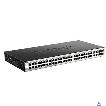 D-Link DGS-1210-52/F3A Управляемый L2 коммутатор с 48 портами 10/100/1000Base-T и 4 комбо-портами 100/1000Base-T/SFP