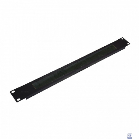 NTSS Огранизатор щеточный NTSS, крепление 19 1U, черный RAL 9005 NTSS-BO-1U-BL
