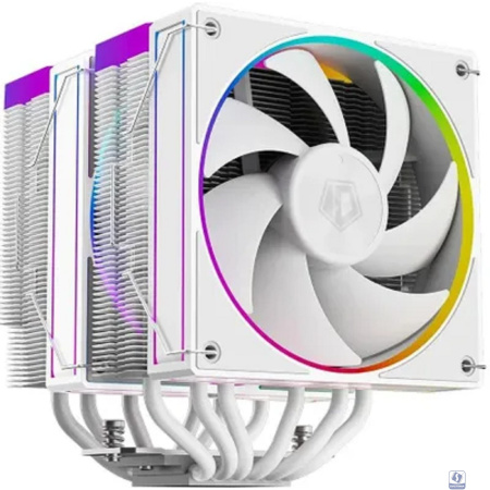 Cooler ID-Cooling FROZN A620 ARGB Wh Soc-AM5/AM4/1151/1200/2066/1700 4-pin Al+Cu 270W 1200gr LED Ret