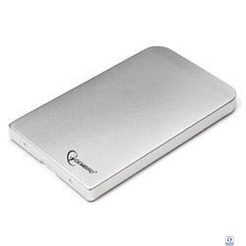 Gembird EE2-U2S-41-S Внешний корпус 2.5" Gembird EE2-U2S-41, серебро, USB 2.0, SATA, металл