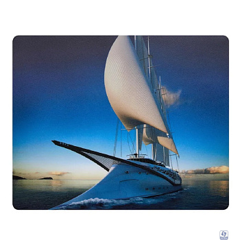 Коврик для мыши Buro BU-R51753 рисунок/яхта [338260]