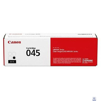 Canon Cartridge 045 Bk 1242C002 Тонер-картридж для Canon i-SENSYS MF635Cx, 633Cdw, 631Cn, MF630, 1400 стр. (GR)