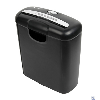 ГЕЛЕОС Уничтожитель документов УД10-2,  DIN P-2 (2 ур-нь секр.), полоса 5,8мм, 6-8 лист (70г/м2), пл.карты/скобы, 10 литров             