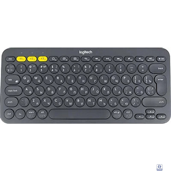 920-007584 Logitech Клавиатура K380 Dark Grey Wireless Bluetooth RTL, Multi-Device