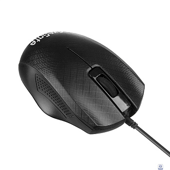 Exegate EX264100RUS Мышь Exegate SH-9027  <black, optical,  3btn/scroll, 1000dpi, USB, шнур 1,5м.>, Color box