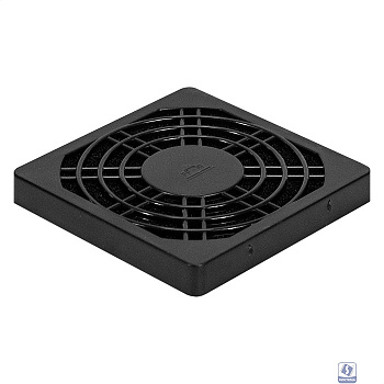 Exegate EX295253RUS Решетка для вентилятора с фильтром 70х70 ExeGate EG-070PSFB (70x70 мм, пластиковая, квадратная, с пылевым фильтром, черная)