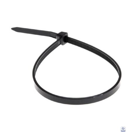 Rexant (07-0351) Стяжка кабельная нейлоновая 350x4,8мм, черная (100 шт/уп) 