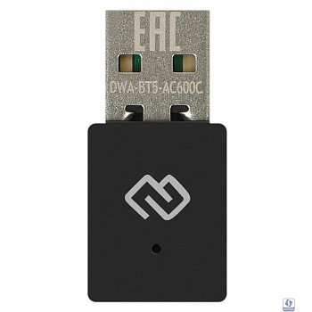 Digma DWA-BT5-AC600C AC600 Net Adapter WiFi + Bluetooth USB 2.0 (ant.int) 1ant. (pack:1pcs)