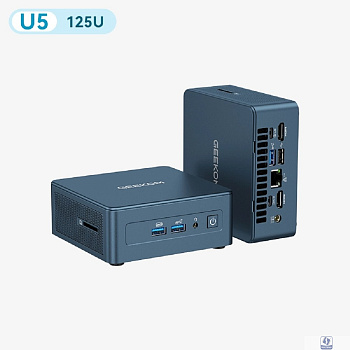 GEEKOM GMIT12U5125U-16512-EU Мини ПК IT12, GMIT12U5125U-16512-EU, Intel U5-125U 16GB+512GB, WIN11 Pro