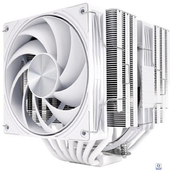 Thermalright Кулер Frost Tower 140 White LGA115X/1200/1700/1851/2011/2066/AM4/AM5 (Dual Tower, 120mm + 140mm PWM Fan, медное основание, 7 тепл. трубок 6мм) / TRFT140W