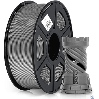 Пластик для принтера 3D Cactus CS-3D-PLA-1KG-GREY PLA d1.75мм 1кг 1цв.