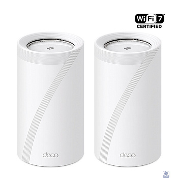 TP-Link Deco BE85(2-pack) BE19000 Трехдиапазонная домашняя Mesh-система Wi-Fi 7