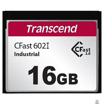 Промышленная карта памяти 16GB  Transcend CFast 2.0 (SATA III) CFX602 Industrial темп. режим от -40? до +85?,  (TS16GCFX602)
