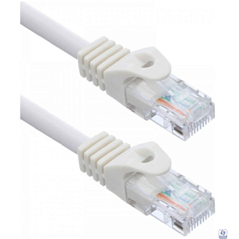 Кабель ACD Патч-корд ACD-LPU5C-20W |ACD-LPU5C-20W| Cat5e UTP 24AWG 4Pair, 7/0.18мм CU Белый, 2.0м, (741784)